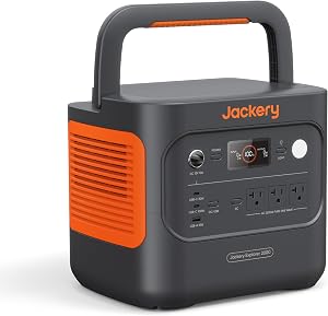 Jackery Explorer 2000 v2 Portable Power Station, 2042Wh LiFePO4 Home Backup Battery, 2200W