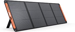 Jackery SolarSaga 200W Portable Solar Panel,IP68 Foldable Bifacial Solar Panels,Compatible