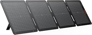 Jackery SolarSaga 100W Air Solar Panel, 23% Conversion Efficiency Bifacial Panels, IP65 Wa